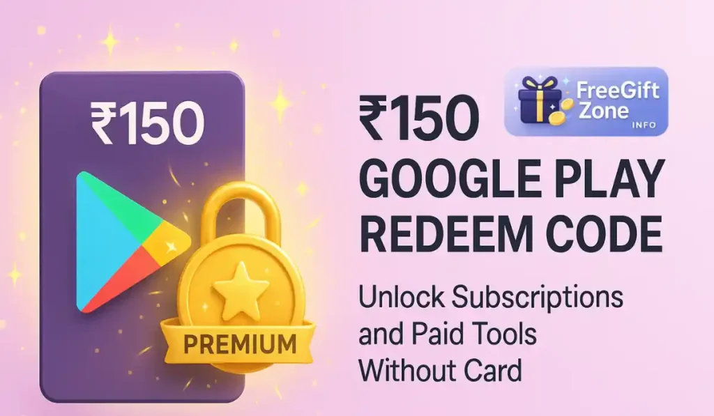 Image Example of ₹150 Redeem