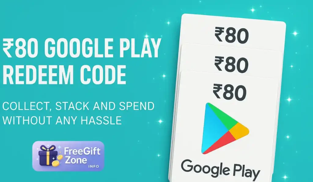 Sample ₹80 Code Card