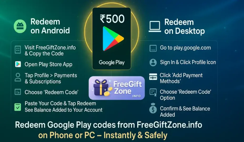 How to redeem the codes